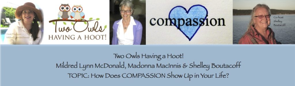 Group Shot - Two Owls Having a Hoot! - Compassion - June 15, 2016